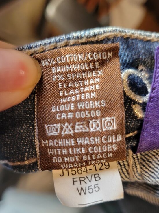 Jag Jeans Size 10 Stretch Bootcut Denim Jeans Medium Wash - Picture 5 of 6